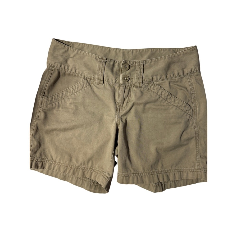 The North Face Women's Cargo Utility Shorts Khaki Tan Size 4, 30" Waist